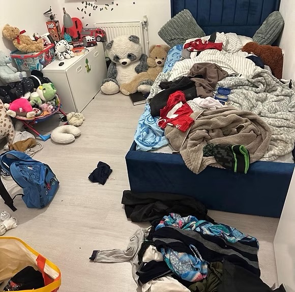 Room before VVS deep clean